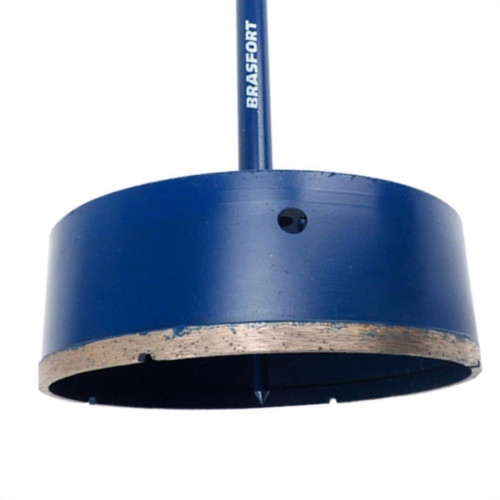 Serra Copo Diamantada Com Haste Brasfort 115Mm Seco/Agua 7953 Serra Copo Diamantada Com Haste Brasfort 115Mm Seco/Agua 7953