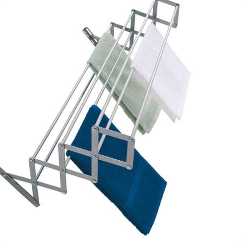 Varal Sanfonado Maxeb Aluminio Parede 0,77M 7205 Varal Sanfonado Maxeb Aluminio Parede 0,77M 7205