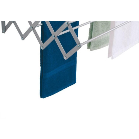 Varal Sanfonado Maxeb Aluminio Parede 0,77M 7205 Varal Sanfonado Maxeb Aluminio Parede 0,77M 7205