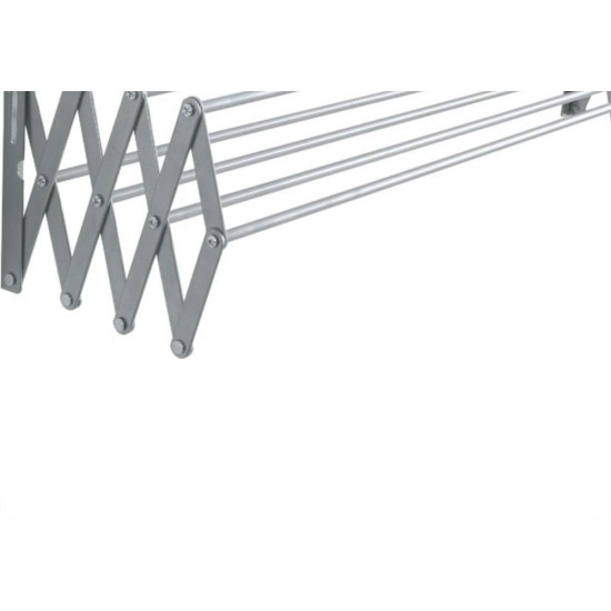 Varal Sanfonado Maxeb Aluminio Parede 1,00M 7206