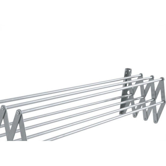 Varal Sanfonado Maxeb Aluminio Parede 1,00M 7206