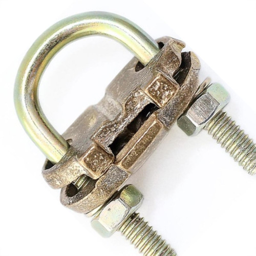 Conector Para Haste Terra Duplo Arfo 1/2A5/8 Simples 153 - Kit C/10  Conector Para Haste Terra Duplo Arfo 1/2A5/8 Simples 153 - Kit C/10