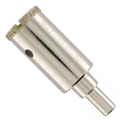 Serra Copo Diamantada Com Haste Bosch 22Mm  Serra Copo Diamantada Com Haste Bosch 22Mm