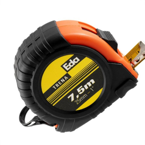 Trena Eda Emborrachada 7,5M/25Mm Com Trava Standard 0Bd Trena Eda Emborrachada 7,5M/25Mm Com Trava Standard 0Bd