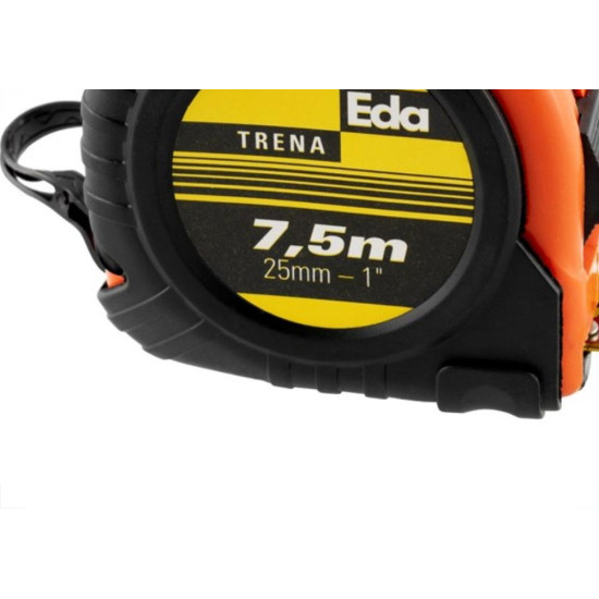 Trena Eda Emborrachada 7,5M/25Mm Com Trava Standard 0Bd Trena Eda Emborrachada 7,5M/25Mm Com Trava Standard 0Bd