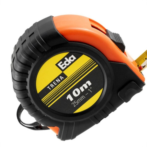 Trena Eda Emborrachada 10M/25Mm Com Trava Standard 0Be Trena Eda Emborrachada 10M/25Mm Com Trava Standard 0Be