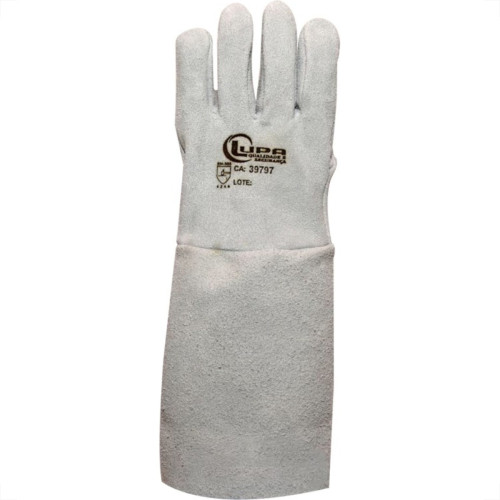 Luva De Raspa Lupa Confort 20Cm Blister 16 Luva De Raspa Lupa Confort 20Cm Blister 16