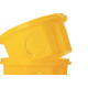 Caixinha Luz Plastica 3X3 Tramontina Amarela Orelha Pvc - Kit C/20