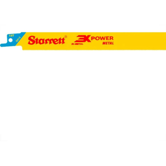 Lamina Serra Sabre Starrett 200Mm/8'' Bi-Metal 2 Pecas 18 Dentes B818-2 Lamina Serra Sabre Starrett 200Mm/8'' Bi-Metal 2 Pecas 18 Dentes B818-2