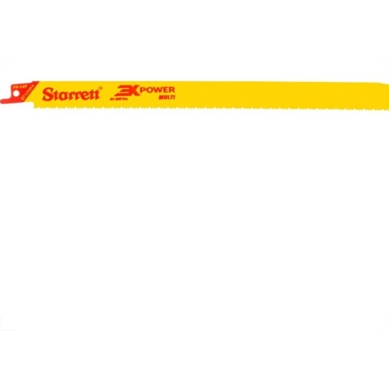Lamina Serra Sabre Starrett 300Mm/12'' Bi-Metal 2 Pecas 10-14 Dentes Bt121014-2 Lamina Serra Sabre Starrett 300Mm/12'' Bi-Metal 2 Pecas 10-14 Dentes Bt121014-2