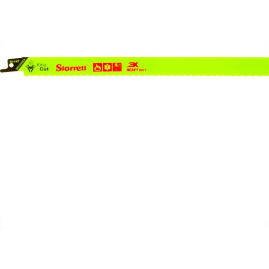 Lamina Serra Sabre Starrett 300Mm/12'' Bi-Metal King-Cut 2 Pecas 10-14 Dentes Br121014-2 Lamina Serra Sabre Starrett 300Mm/12'' Bi-Metal King-Cut 2 Pecas 10-14 Dentes Br121014-2
