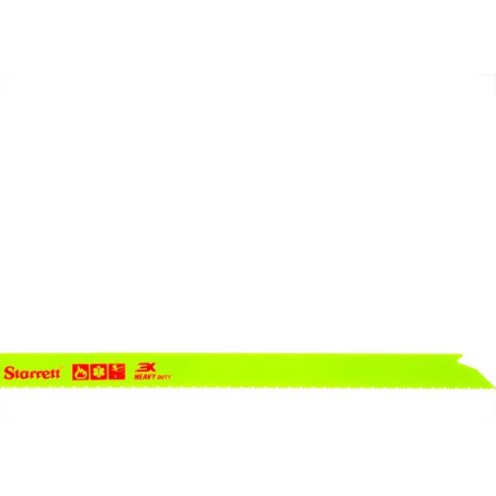 Lamina Serra Sabre Starrett 300Mm/12'' Bi-Metal King-Cut 2 Pecas 10-14 Dentes Br121014-2 Lamina Serra Sabre Starrett 300Mm/12'' Bi-Metal King-Cut 2 Pecas 10-14 Dentes Br121014-2