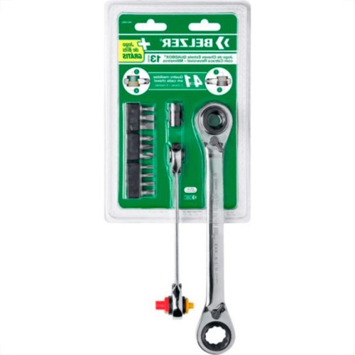 Chave Estrela Belzer Com Catraca Quadbox 8-19Mm Com 13 Pecas 85210Dbj Chave Estrela Belzer Com Catraca Quadbox 8-19Mm Com 13 Pecas 85210Dbj