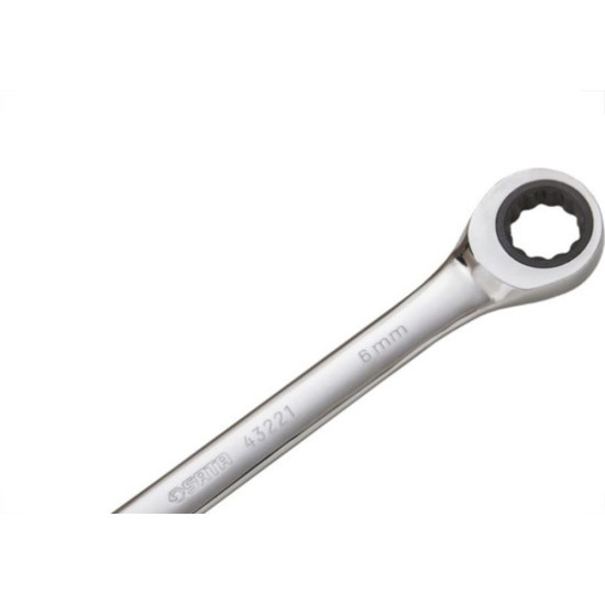 Chave Combinada Catracada Sata Cabeca Fixa 06Mm St43221St Chave Combinada Catracada Sata Cabeca Fixa 06Mm St43221St