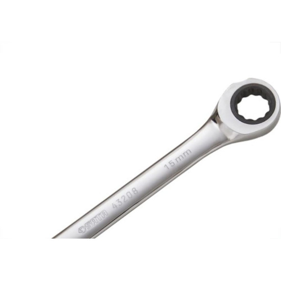 Chave Combinada Catracada Sata Cabeca Fixa 15Mm St43208St Chave Combinada Catracada Sata Cabeca Fixa 15Mm St43208St