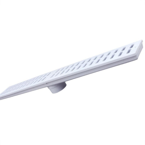 Ralo Linear Ferplastik Caixa Coletora 15X100Cm Com Grelha Branca Prb099 Ralo Linear Ferplastik Caixa Coletora 15X100Cm Com Grelha Branca Prb099