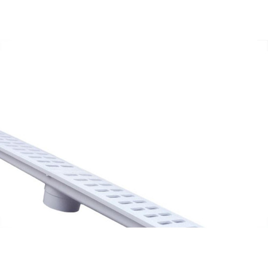Ralo Linear Ferplastik Caixa Coletora 15X100Cm Com Grelha Branca Prb099 Ralo Linear Ferplastik Caixa Coletora 15X100Cm Com Grelha Branca Prb099