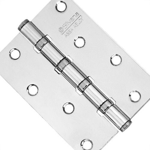 Dobradica Silvana 891 Cromado 4''X3'' Com Rolamento Cartela Com 3 Pecas 90467 Dobradica Silvana 891 Cromado 4''X3'' Com Rolamento Cartela Com 3 Pecas 90467