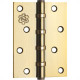 Dobradica Silvana 891 Ferro Zincado Oxidado Esmaltada 4''X3'' Com Rolamento Encartelado 98692 Dobradica Silvana 891 Ferro Zincado Oxidado Esmaltada 4''X3'' Com Rolamento Encartelado 98692