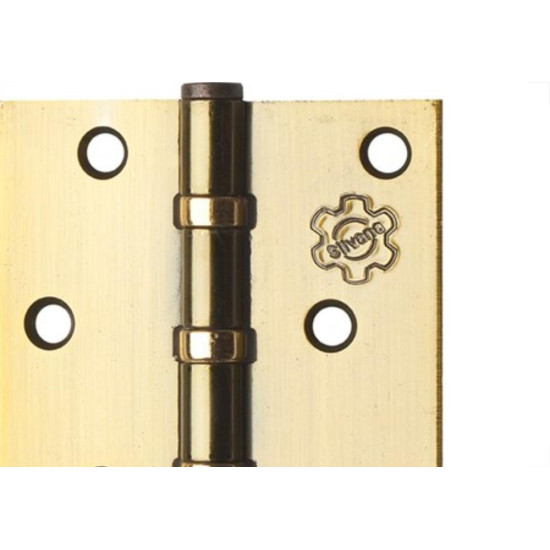 Dobradica Silvana 891 Ferro Zincado Oxidado Esmaltada 4''X3'' Com Rolamento Encartelado 98692 Dobradica Silvana 891 Ferro Zincado Oxidado Esmaltada 4''X3'' Com Rolamento Encartelado 98692