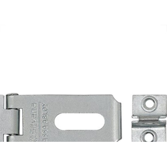 Porta Cadeado Silvana 1.1/2'' Zincada 300 Ref 95194 - Kit C/12 Porta Cadeado Silvana 1.1/2'' Zincada 300 Ref 95194 - Kit C/12