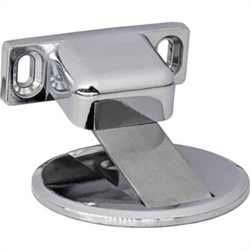 Fixador Porta Silvana Magnetico Zamac Niquelado Encartelado Com 1 Peca 96283 Fixador Porta Silvana Magnetico Zamac Niquelado Encartelado Com 1 Peca 96283
