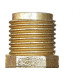 Niple Zamac Amarelo Garden   3/4''X3/4'' 10604E