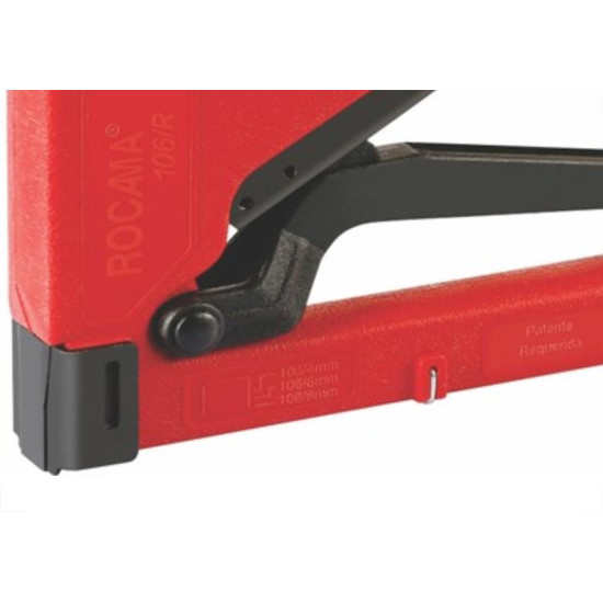 Grampeador Rocama 106/R - Blister Com Regulador 6