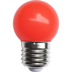 Lampada Led Bolinha Galaxy E27 1.5Wx220V Vermelho 1217 . / Kit C/ 10