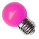 Lampada Led Bolinha Galaxy E27 1.5Wx220V Rosa 1219 - Kit C/10 Lampada Led Bolinha Galaxy E27 1.5Wx220V Rosa 1219 - Kit C/10