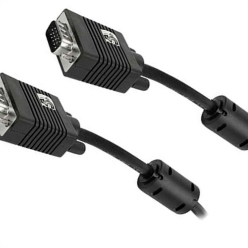 Cabo Vga Info - Vga Macho + Vga Macho - Com Filtro - Preto - 2M 018-9572 Cabo Vga Info - Vga Macho + Vga Macho - Com Filtro - Preto - 2M 018-9572