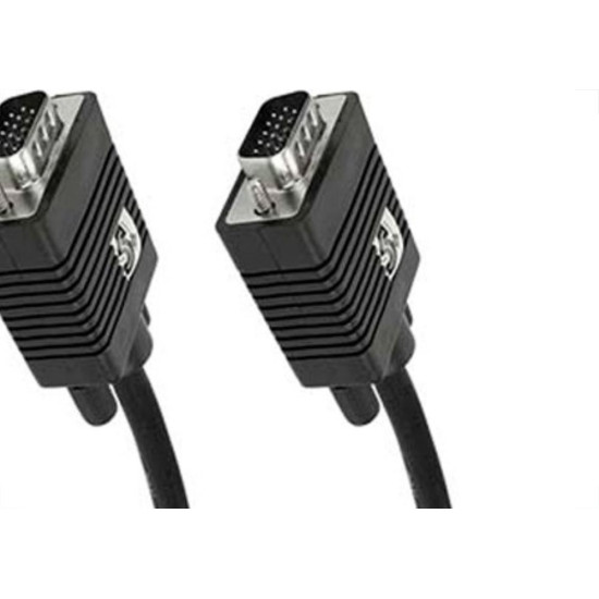 Cabo Vga Info - Vga Macho + Vga Macho - Com Filtro - Preto - 2M 018-9572 Cabo Vga Info - Vga Macho + Vga Macho - Com Filtro - Preto - 2M 018-9572