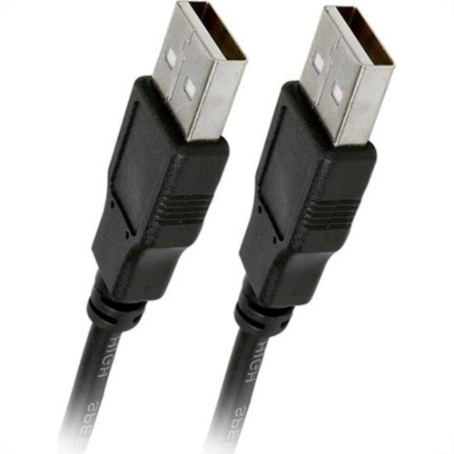 Cabo Usb 2.0 - Usb A Macho + Usb A Macho 2.0 - 1.80M - Preto 018-3276 Cabo Usb 2.0 - Usb A Macho + Usb A Macho 2.0 - 1.80M - Preto 018-3276