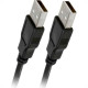 Cabo Usb 2.0 - Usb A Macho + Usb A Macho 2.0 - 1.80M - Preto 018-3276 Cabo Usb 2.0 - Usb A Macho + Usb A Macho 2.0 - 1.80M - Preto 018-3276