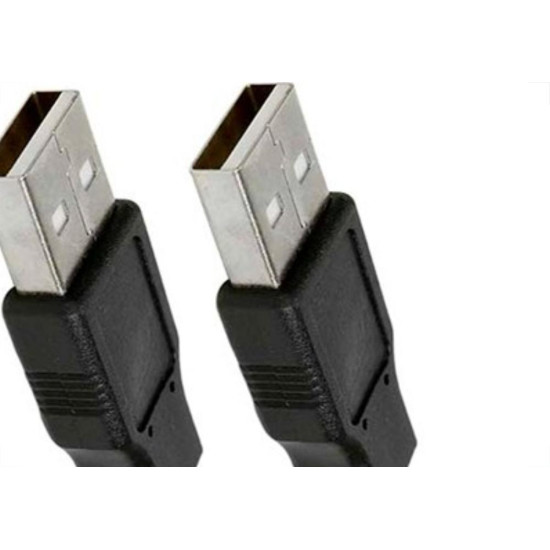 Cabo Usb 2.0 - Usb A Macho + Usb A Macho 2.0 - 1.80M - Preto 018-3276 Cabo Usb 2.0 - Usb A Macho + Usb A Macho 2.0 - 1.80M - Preto 018-3276