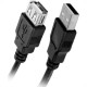 Cabo Usb 2.0 - Usb A Macho + Usb A Femea 2.0 - 1.80M - Preto 018-3277 Cabo Usb 2.0 - Usb A Macho + Usb A Femea 2.0 - 1.80M - Preto 018-3277
