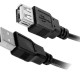 Cabo Usb 2.0 - Usb A Macho + Usb A Femea 2.0 - 1.80M - Preto 018-3277 Cabo Usb 2.0 - Usb A Macho + Usb A Femea 2.0 - 1.80M - Preto 018-3277