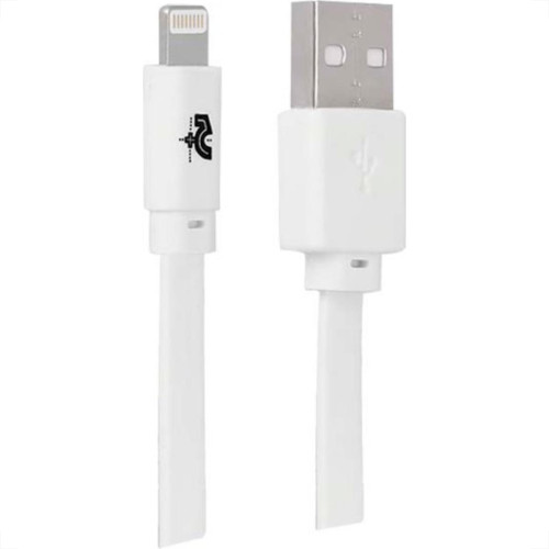 Cabo Lightning Mobile + Usb A Macho - 5Gb Flat - 1.20M - Branco 018-0031 Cabo Lightning Mobile + Usb A Macho - 5Gb Flat - 1.20M - Branco 018-0031