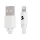 Cabo Lightning Mobile + Usb A Macho - 5Gb Flat - 1.20M - Branco 018-0031 Cabo Lightning Mobile + Usb A Macho - 5Gb Flat - 1.20M - Branco 018-0031