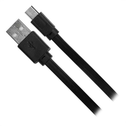 Cabo Tipo C Mobile - Tipo C + Usb A Macho - 5Gb - 1.20M - Preto 018-0038 Cabo Tipo C Mobile - Tipo C + Usb A Macho - 5Gb - 1.20M - Preto 018-0038