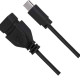 Cabo Tipo C Mobile - Tipo C + Usb A Femea - 17Cm - Preto 018-0114 Cabo Tipo C Mobile - Tipo C + Usb A Femea - 17Cm - Preto 018-0114