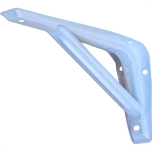 Suporte Prateleira Fercar Com Reforco Branca 04 X 06 29 - Kit C/24 Suporte Prateleira Fercar Com Reforco Branca 04 X 06 29 - Kit C/24