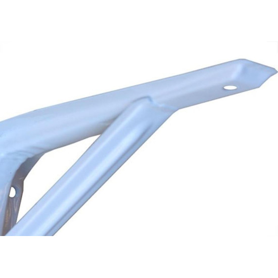 Suporte Prateleira Fercar Com Reforco Branca 04 X 06 29 - Kit C/24 Suporte Prateleira Fercar Com Reforco Branca 04 X 06 29 - Kit C/24