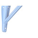 Suporte Prateleira Fercar Com Reforco Branca 06 X 08 31 - Kit C/24 Suporte Prateleira Fercar Com Reforco Branca 06 X 08 31 - Kit C/24