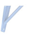 Suporte Prateleira Fercar Com Reforco Branca 08 X 10 32 - Kit C/24 Suporte Prateleira Fercar Com Reforco Branca 08 X 10 32 - Kit C/24