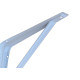 Suporte Prateleira Fercar Com Reforco Branca 10 X 12 33 - Kit C/24 Suporte Prateleira Fercar Com Reforco Branca 10 X 12 33 - Kit C/24