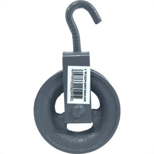 Roldana Para Poco Tekfund 04Cm Capacidade 15Kg ''Gancho'' 20 Roldana Para Poco Tekfund 04Cm Capacidade 15Kg ''Gancho'' 20