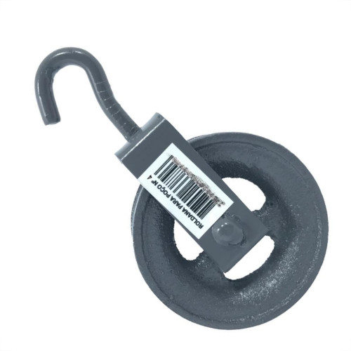 Roldana Para Poco Tekfund 04Cm Capacidade 15Kg ''Gancho'' 20 Roldana Para Poco Tekfund 04Cm Capacidade 15Kg ''Gancho'' 20