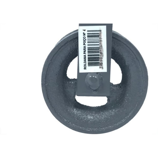 Roldana Para Poco Tekfund 04Cm Capacidade 15Kg ''Gancho'' 20 Roldana Para Poco Tekfund 04Cm Capacidade 15Kg ''Gancho'' 20