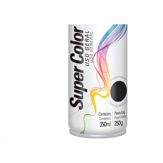 Tinta Spray Tekbond Preto Fosco 350Ml Tinta Spray Tekbond Preto Fosco 350Ml
